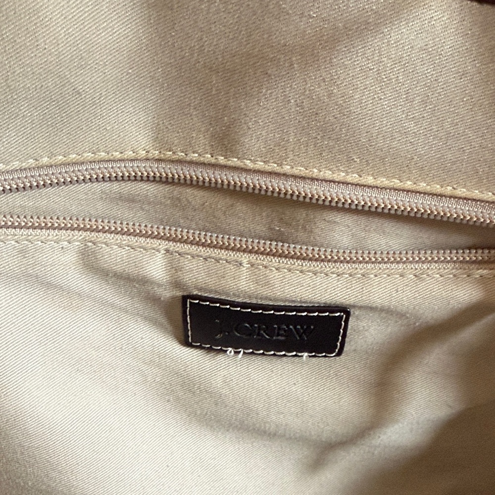 ๐ธ J. Crew: Woven Straw Tote - Picture 4 of 9